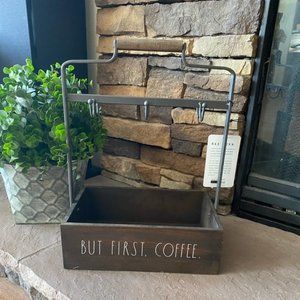 Rae Dunn BUT FIRST COFFEE Mug Rack